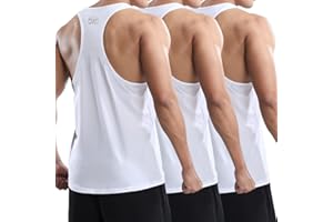 MEETWEE Tank Top Herren, Sportshirt Ärmellos Achselshirts Muskelshirt Unterhemd Funktionsshirt Tankshirt für Training Fitness Bodybuilding