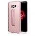 Produktbild Samsung Galaxy S8+ / S8 Plus hülle,XUNDD Flexibel Stoßfest Schale Dünn TPU Backcover Rückschale Bumper mit versteckt-Finger-halterung Ständer / Carbon Fiber Look Textur für Samsung Galaxy S8 Plus, Rose Gold