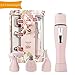 Produktbild LQQAZY 4 In 1 Frauen Flawless Haarentferner Wasserdicht Mit Augenbraue Trimmer Haarentferner Nase Präzision Trimmer Schmerzlos Epilator Für Frauen
