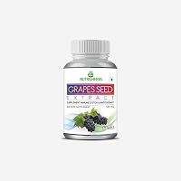 Nutriherbs Grapes Seed Extract Support Immune System & Antioxidant Supplement 30 Capsules (4)