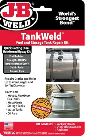 J-B Weld 2110 Metal Fuel Tank Repair Kit