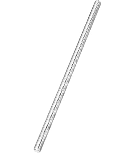 Lun Fix Gewindestange M8 X 1000 Mm – 10 Stück, Festigkeitsklasse 4.8, Verzinkter Stahl, DIN 975 – Für Bau & Handwerk