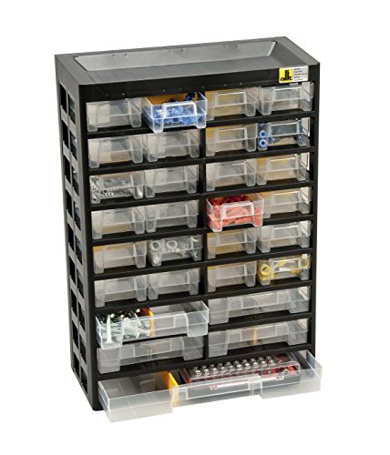 Allit Kleinteilmagazin, 1 Stück, schwarz, gelb, 458100 - 2