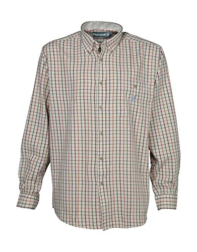 Percussion - Chemise à petits carreaux marron/rose Percussion-XL