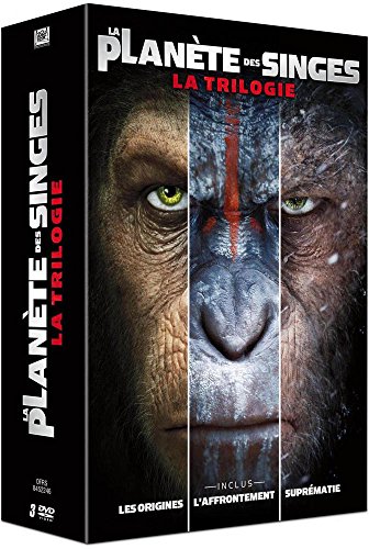 couverture de : La  planète des singes : la trilogie