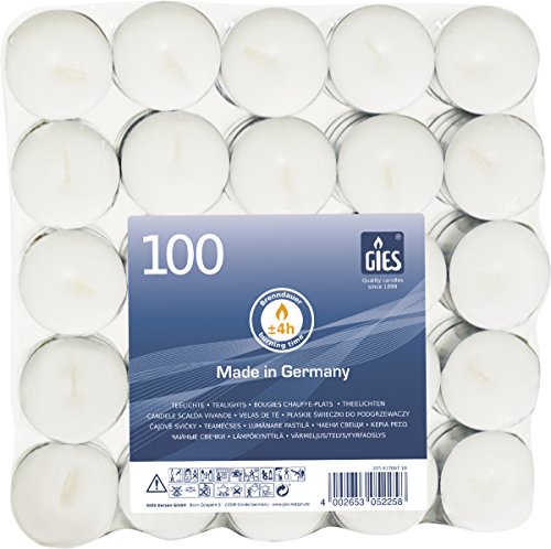 Preisvergleich Produktbild Teelichte „Concerto“ TEELICHT 100ER FLATPACK 20541706710 (Liefermenge=2)