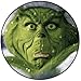 Produktbild Der Grinch - Button, Magnet, Schlüsselanhänger, Flaschenöffner, Weihnachtsmotiv. Maße: Button: 58 mm, Magnet: 58 mm, Button: 25 mm.