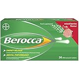 Berocca Effervescent Tablets - Mixed Berries Flavour - 30 Tablets