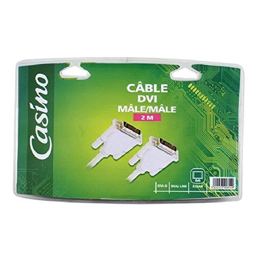Preisvergleich Produktbild Câble DVI-D Numérique M / M