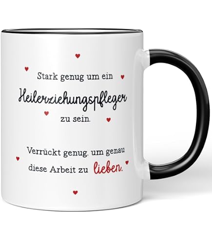 Tasse „Ich Bin Krankenpfleger In Der Ausbildung“ – Geschenkidee Für Pflege-Azubis – Spülmaschinenfest