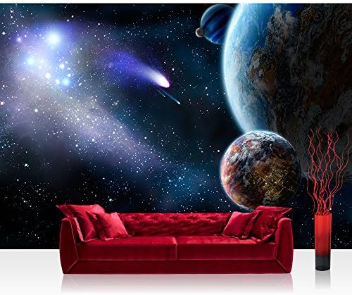 Non-woven Photographic Wallpaper Wall Paper – Top Quality Premium Plus Photo Wallpaper Wall Picture XXL Decorative Wall Picture Wall Mural Photo Wallpaper Earth Space Planet – No. 232