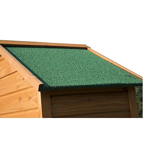 Outsunny® Holz Gerätehaus Geräteschuppen Gartenschrank Geräteschrank Gartenhaus 90x50x190 cm - 7