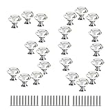 MATERIAL: Hergestellt aus hochwertigem Kristallglas und verchromtem Silber, ist dies ein ungiftiges Material für die Sicherheit zu Hause. Bitte beachten Sie die minderwertigen Bleimaterialien auf dem Markt.