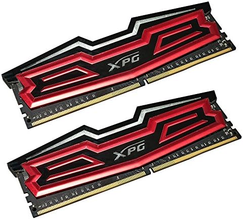 ADATA XPG Dazzle 16 GB (8 GB x 2) DDR4 2400 MHz CL16 LED Memory Module - Red