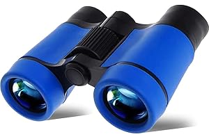 AiNinXun Kids Binoculars Children Boys Girls Birthday Present Compact Folding Binoculars Waterproof Outdoor Toys Gift Mini Binoculars for Bird Watching Educational Learning Hunting Travel Hiking Camp