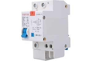 TOMOTATO Interruttore Automatico Miniaturizzato, Protezione da Sovraccarico del Circuito Protezione da Cortocircuito Magnetotermica di Tipo C