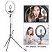 Price comparison product image Neewer 14-inch Outer Dimmable LED Ring Light Kit Includes: 30W Bi-Color 3200k-5600K Small Ring Light, Light Stand, Soft Tube, Phone Holder, Ball Head for Make Up Photo Portrait Photography(UK)
