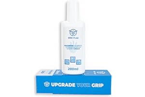 ‎ERIC FLAG Eric Flag Liquid Chalk 200 ml – Extra starker Grip & schnell trocknend – Trockene Hände, Flüssigkreide für Klettern, Crossfit, Calisthenics, Gymnastik, Krafttraining, Pole Dance und Padel