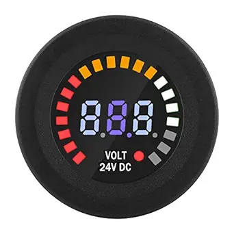 Volt Meter, IP65 Car Voltmeter, for 24V Car