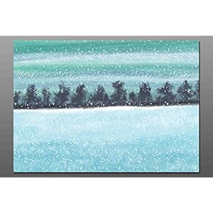 Postkarte / Winterlandschaft No2