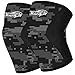 Produktbild 1 Paar Knieschoner für Kraftdreikampf, Gewichtheben - Kniescheiben-Stütze Cam, Herren damen Kinder, Black and Gray Sublimated