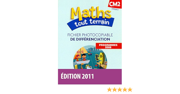 Amazon Fr Maths Tout Terrain Cm2 Fichier Photocopiable De Differenciation Errera Alfred Livres