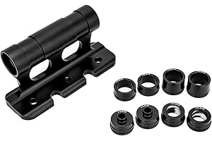 Laroal Bike Fork Mount Quick Release Thru Axle Carriers Front Fork Block Car Roof Rack Carriers for 5x100mm 12x100mm 15x100mm 15x110mm Thru Axle Fitments