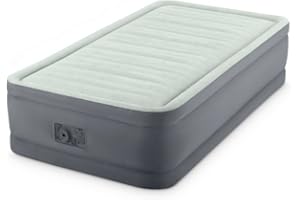 Intex Materac dmuchany Fibertech Premaire I, 64902, kolorowy, 99 x 191 x 46 cm