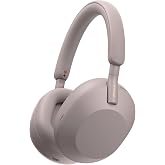 Sony WH-1000XM5 Bluetooth Kulak &Uuml;st&uuml; G&uuml;r&uuml;lt&uuml; &Ouml;nleyici Kulaklıklar - Dumanlı Pembe