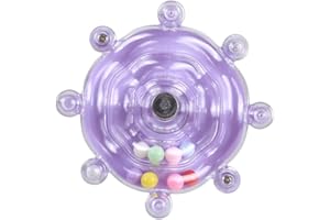 DONGKER Giocattolo Rotante per Uccelli, Giocattoli Colorato con Ruota per Parrocchetti, Giochi Sonaglio da Masticare per Pappagalli, Conuri, Uccello