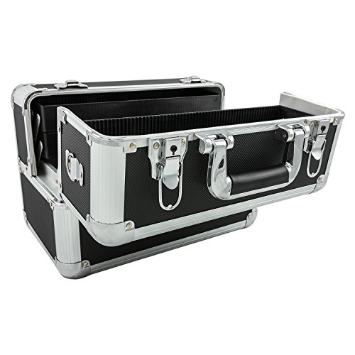 Aluminium-Multikoffer Etagenkoffer Schwarz – 201502 - 5