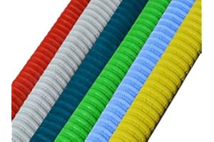 MAKE OR BREAK Cricket Bat Rubber Grips Non Slip Replacement Handle Grip Octopus Spiral Coil Design