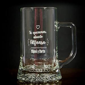Calledelregalo Jarra de Cerveza Personalizada en Estuche