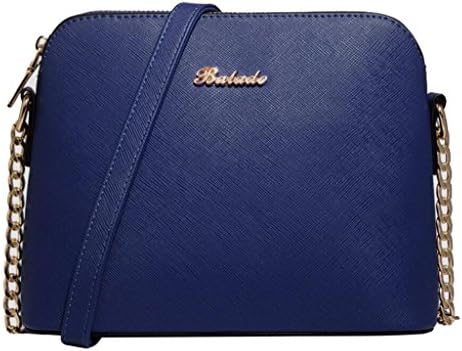 Great Strange Women single Shoulder Bag New Fashion Simple chain Diagonal span Shell Bag Work Shopping , deep blue