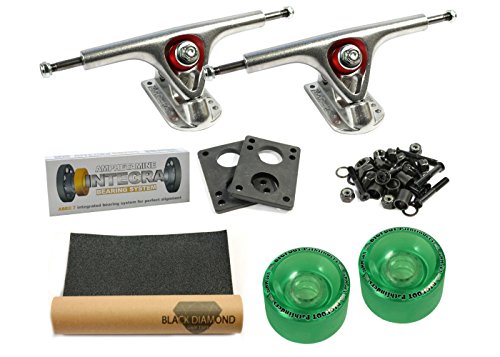 Preisvergleich Produktbild Paris 180 Raw Advanced Longboard Achsen Set - Integra