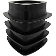 Caravan Levelling Pads X4 (Stackable Steady Corner Base Blocks Feet Motorhome Campsite)
