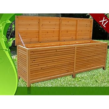 Mobilier De Jardin 115 Cm Directachat56 Coffre Banc De Rangement En Bois Exotique Smael Co Id
