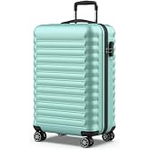 NUMADA - Medium Travel Suitcase 18 kg Upfly 24' ABS (63x39.5x27 cm) with Combination Lock and 4 360 Double Wheels | Heavy Dut