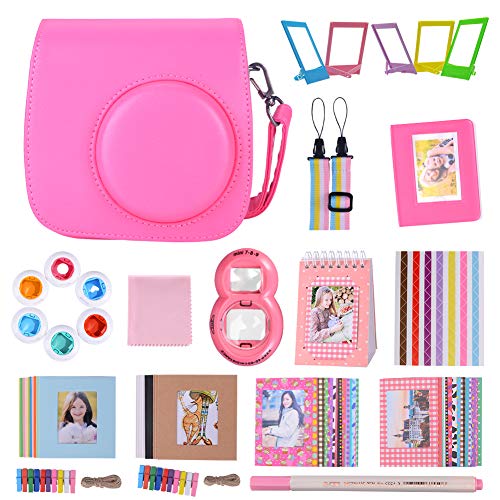 Goocor 15 en 1 Instax Mini 9 Accessoires pour Appareil Photo Fujifilm Instax Mini 9/Mini 8/Mini 8+,C Goocor 15 en 1 Instax Mini 9 Accessoires pour Appareil Photo Fujifilm Instax Mini 9/Mini 8/Mini 8+,C