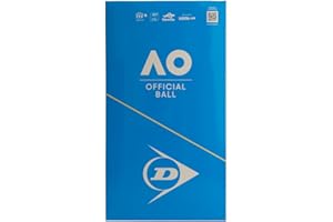 DUNLOP Pallina da tennis Australian Open, per campo in terra battuta, terra battuta e erba