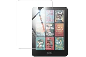 Kepuch 2 Paquetes Vidrio Templado Protector de Pantalla para Kindle Colorsoft/Kids 2025/Signature Edition 1st 2024 2025, Paperwhite 12th/Signature Edition 2024 7"