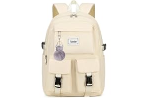 Ternbay Mochila impermeable para mujer Mochila escolar mona para chica Mochila de moda para portátil de mujer