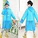 Produktbild CHshe Wl Jungen Mädchen Kinder Kapuzenjacke Regenanzug Regenponcho Regenmantel Lange Regenbekleidung Kinderregenmantel