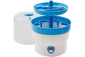 LAORICI H+H BS 29b Stérilisateur de Biberon pour 6 Bouteille en bleu