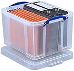 Really Useful Box 35 Litre Office/General Storage - Clear