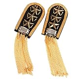 Diseño especial de estrellas con cadenas de borla, elegante y lleno de encanto.