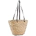 Produktbild Roomando Korbtasche Strandtasche Ibizatasche Tasche Hippietasche Basic Nature