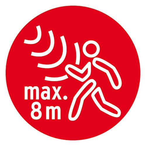 Brennenstuhl LED-Spot SOL / LED-Leuchte für außen mit Bewegungsmelder und Solar-Panel (IP44, inkl. Akku, 8 x 0,5W) Farbe: weiß - 3