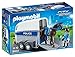 Produktbild Playmobil 6922 Polizistin Pferd mit Trailer, mehrfarbig