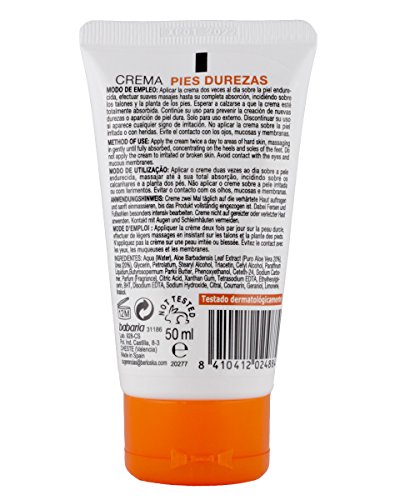 babaria Aloe Vera Fußcreme für Verhärtungen, Hornhaut 50 ml - 2